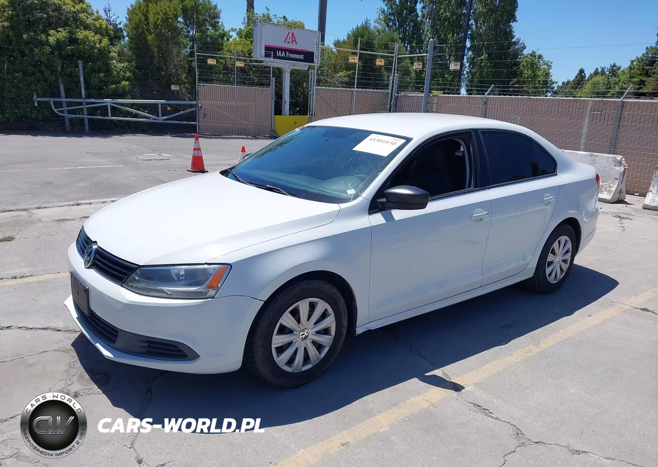 2014 Volkswagen Jetta 2.0L S VIN:3VW2K7AJ0EM413329 - 2