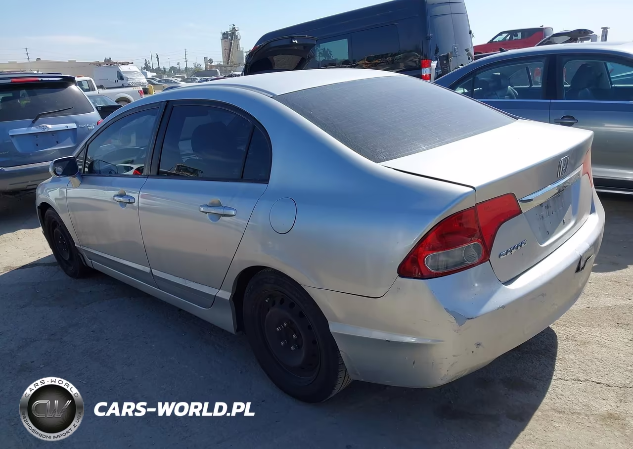 2009 Honda Civic Lx VIN:2HGFA16549H334669 - 3