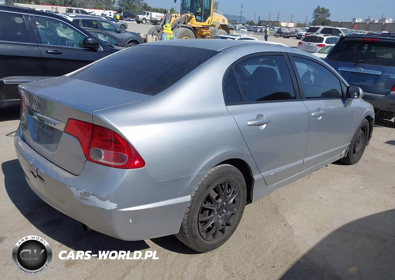 2009 Honda Civic Lx VIN:2HGFA16549H334669 - 4