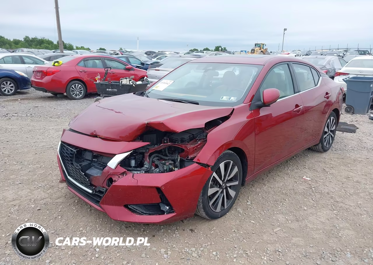 2023 Nissan Sentra Sv Xtronic Cvt VIN:3N1AB8CV2PY296209 - 2