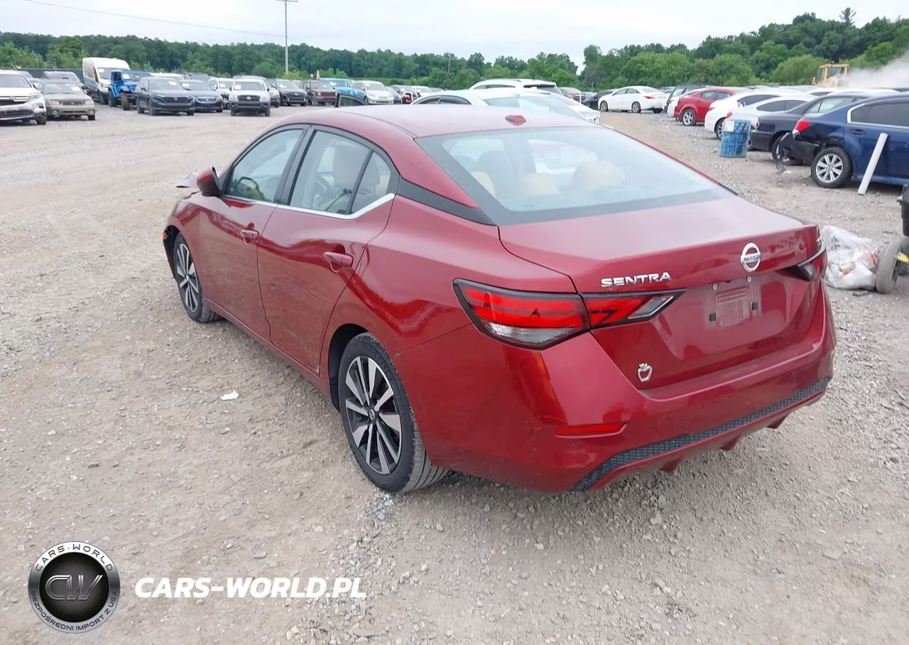 2023 Nissan Sentra Sv Xtronic Cvt VIN:3N1AB8CV2PY296209 - 3