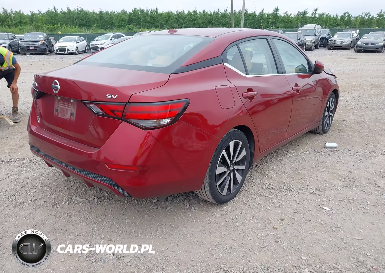 2023 Nissan Sentra Sv Xtronic Cvt VIN:3N1AB8CV2PY296209 - 4
