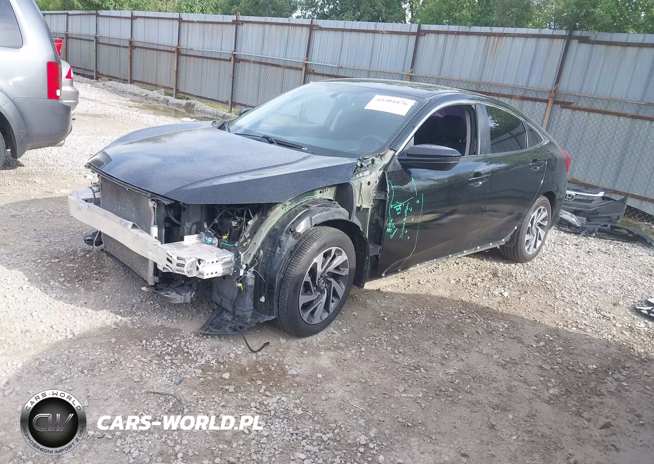 2018 Honda Civic Ex VIN:2HGFC2F72JH514545 - 2
