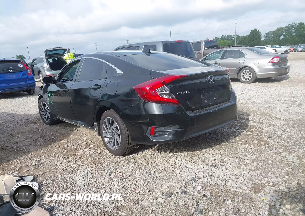 2018 Honda Civic Ex VIN:2HGFC2F72JH514545 - 3