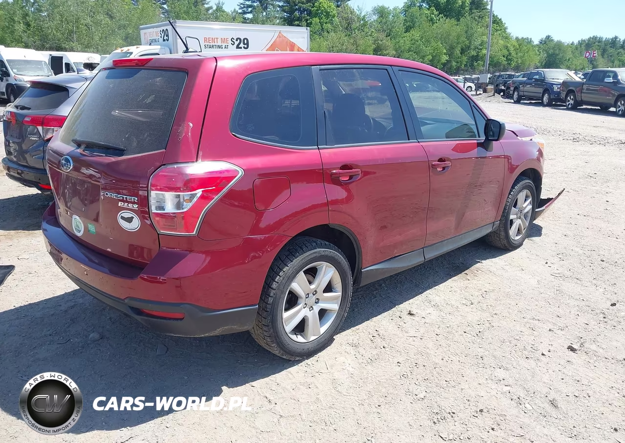 2015 Subaru Forester 2.5I VIN:JF2SJAAC9FH821047 - 4