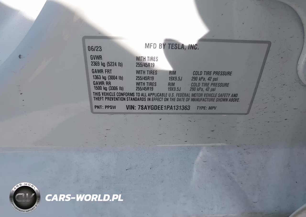 2023 Tesla Model Y Awd-Long Range Dual Motor All-Wheel Drive VIN:7SAYGDEE1PA131363 - 9