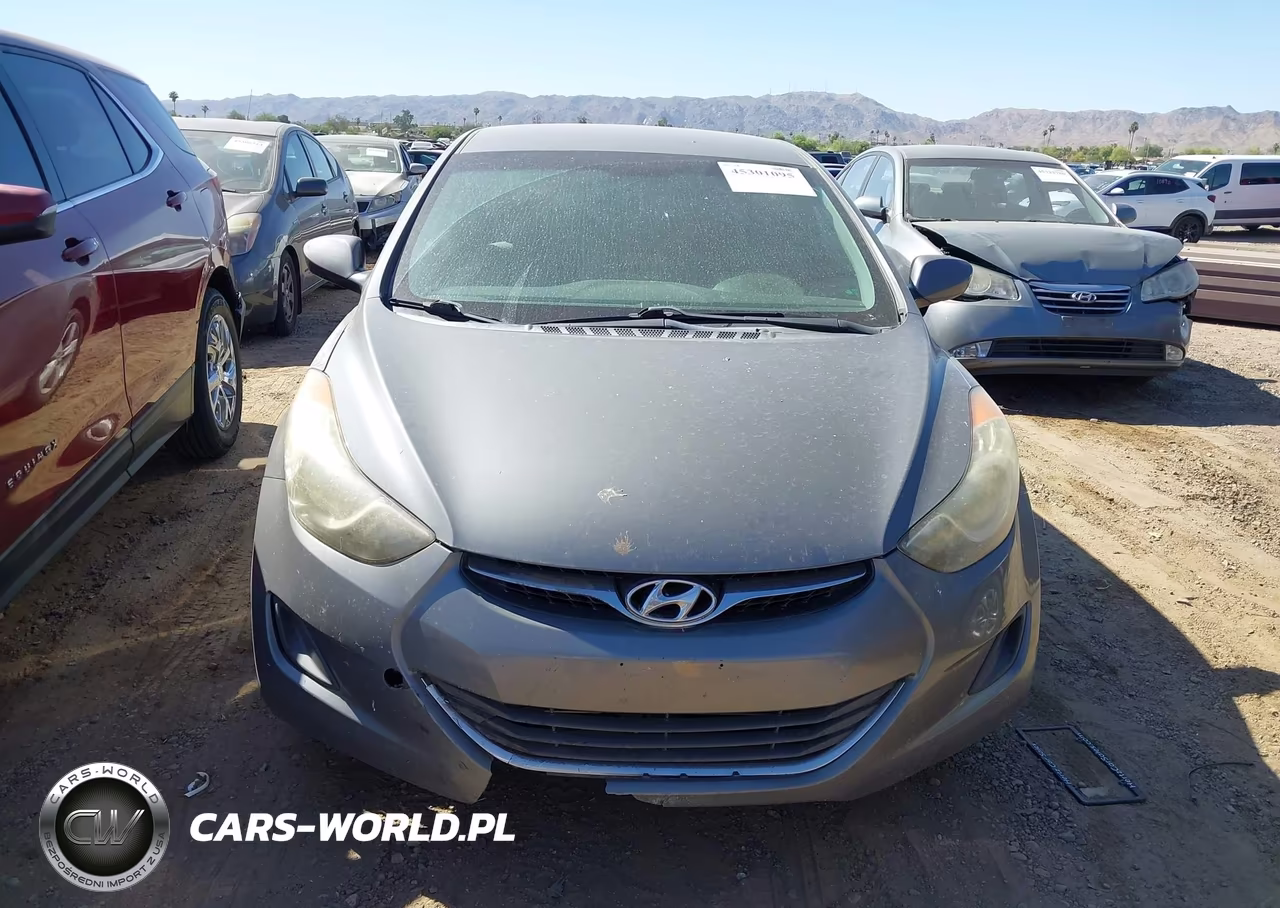 2013 Hyundai Elantra Gls VIN:5NPDH4AE6DH255059 - 6