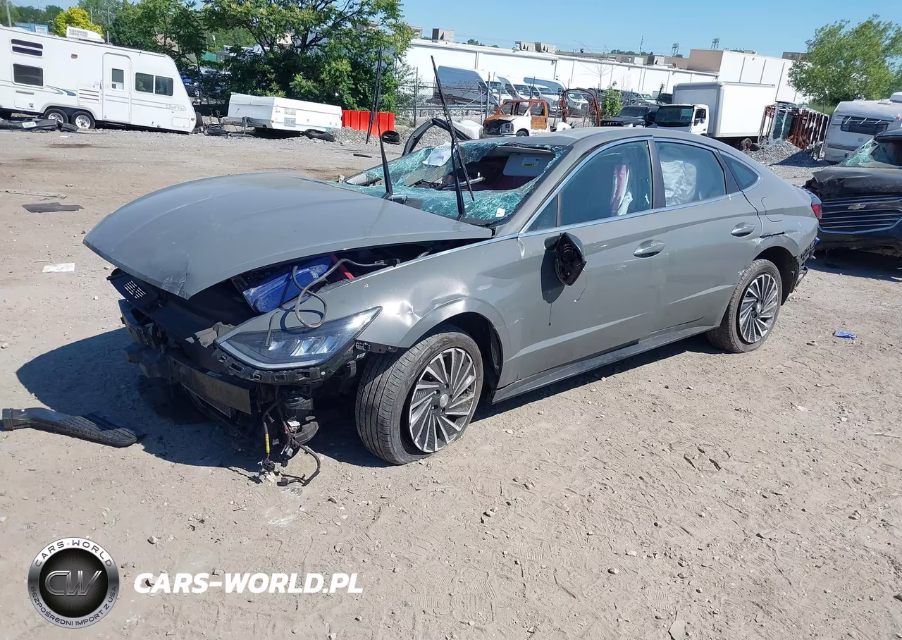 2021 Hyundai Sonata Sel VIN:KMHL34JJ7MA020440 - 2