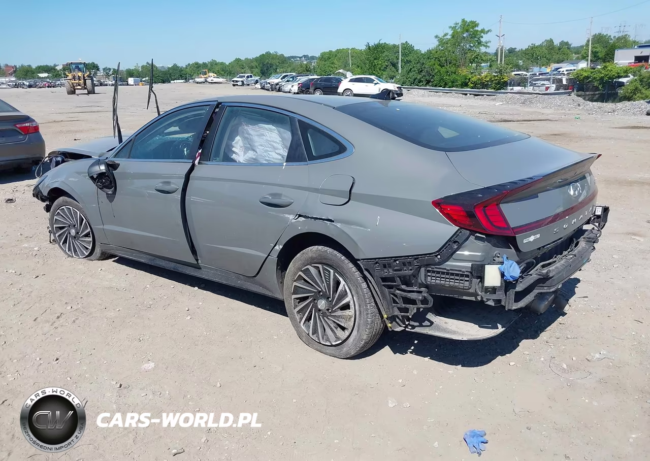 2021 Hyundai Sonata Sel VIN:KMHL34JJ7MA020440 - 3