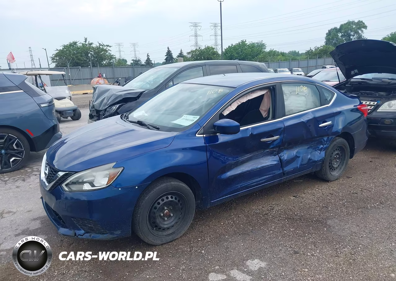 2017 Nissan Sentra S VIN:3N1AB7AP6HY313612 - 2