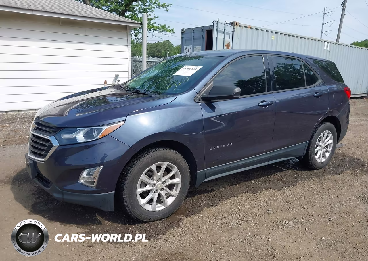 2018 Chevrolet Equinox Ls VIN:3GNAXHEV1JS628850 - 2