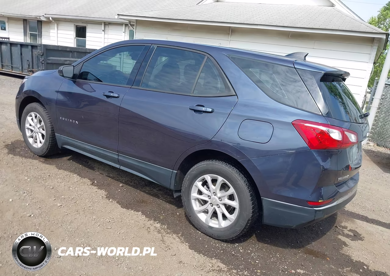 2018 Chevrolet Equinox Ls VIN:3GNAXHEV1JS628850 - 3