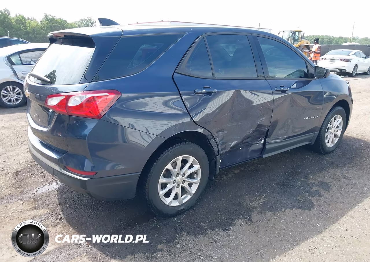 2018 Chevrolet Equinox Ls VIN:3GNAXHEV1JS628850 - 4