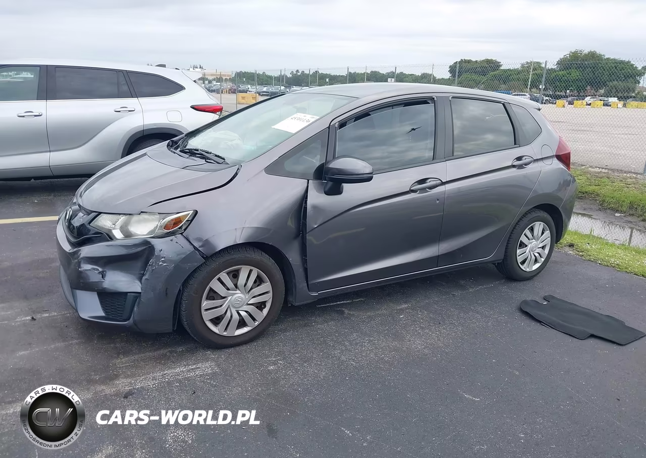 2016 Honda Fit Lx VIN:JHMGK5H52GS014467 - 2