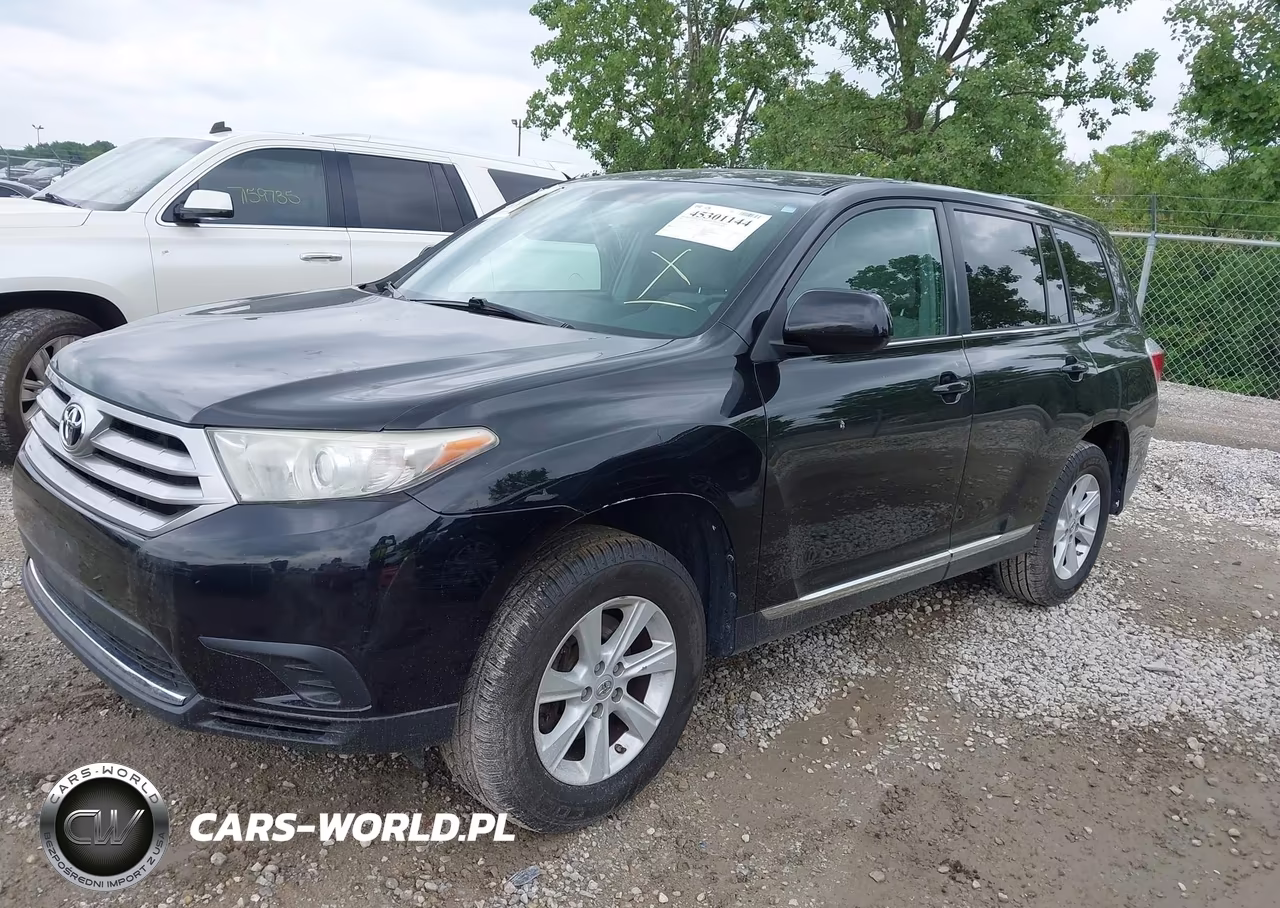 2013 Toyota Highlander Base V6 VIN:5TDZK3EH9DS128970 - 2