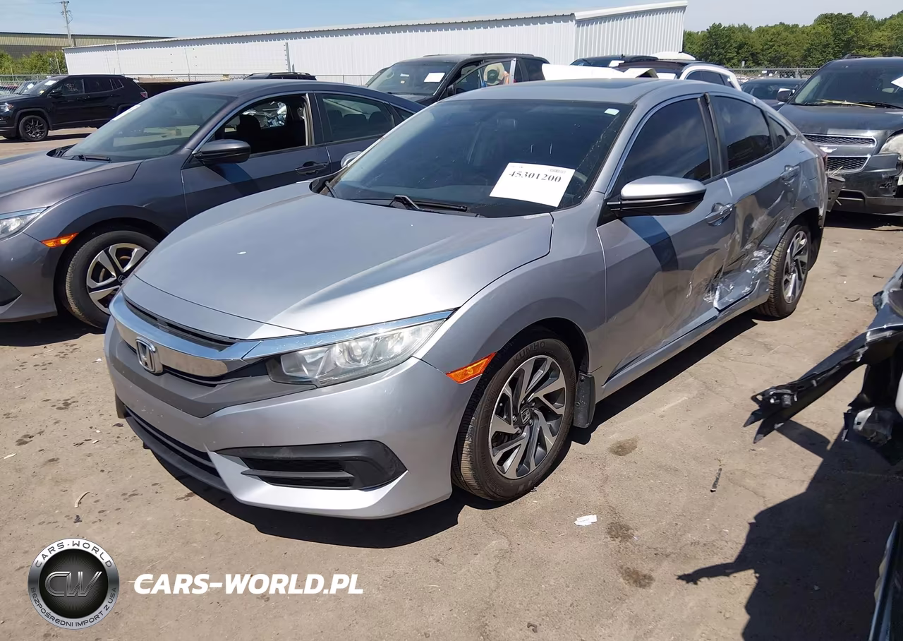 2018 Honda Civic Ex VIN:19XFC2F77JE025696 - 2