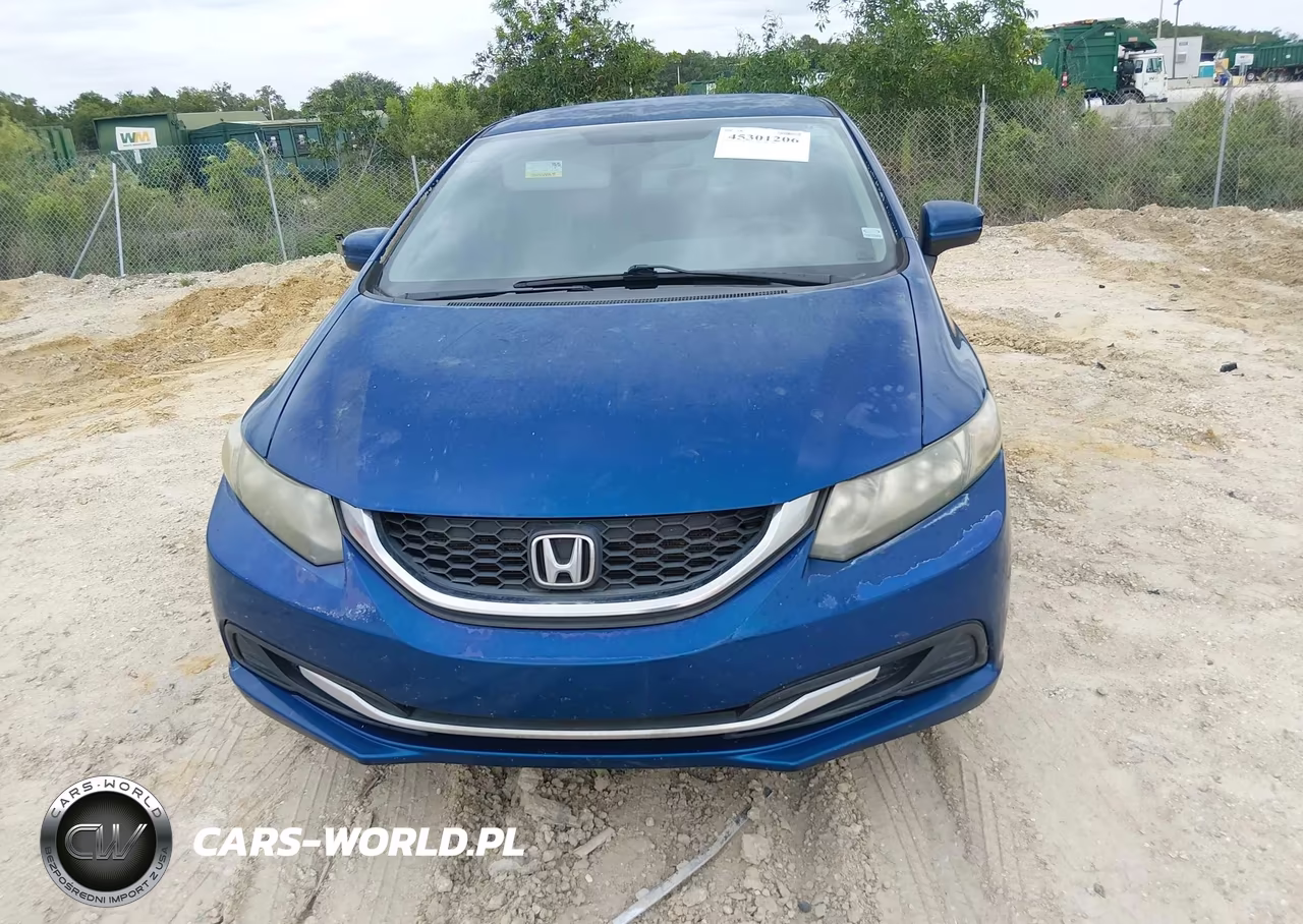 2014 Honda Civic Lx VIN:19XFB2F58EE010907 - 12