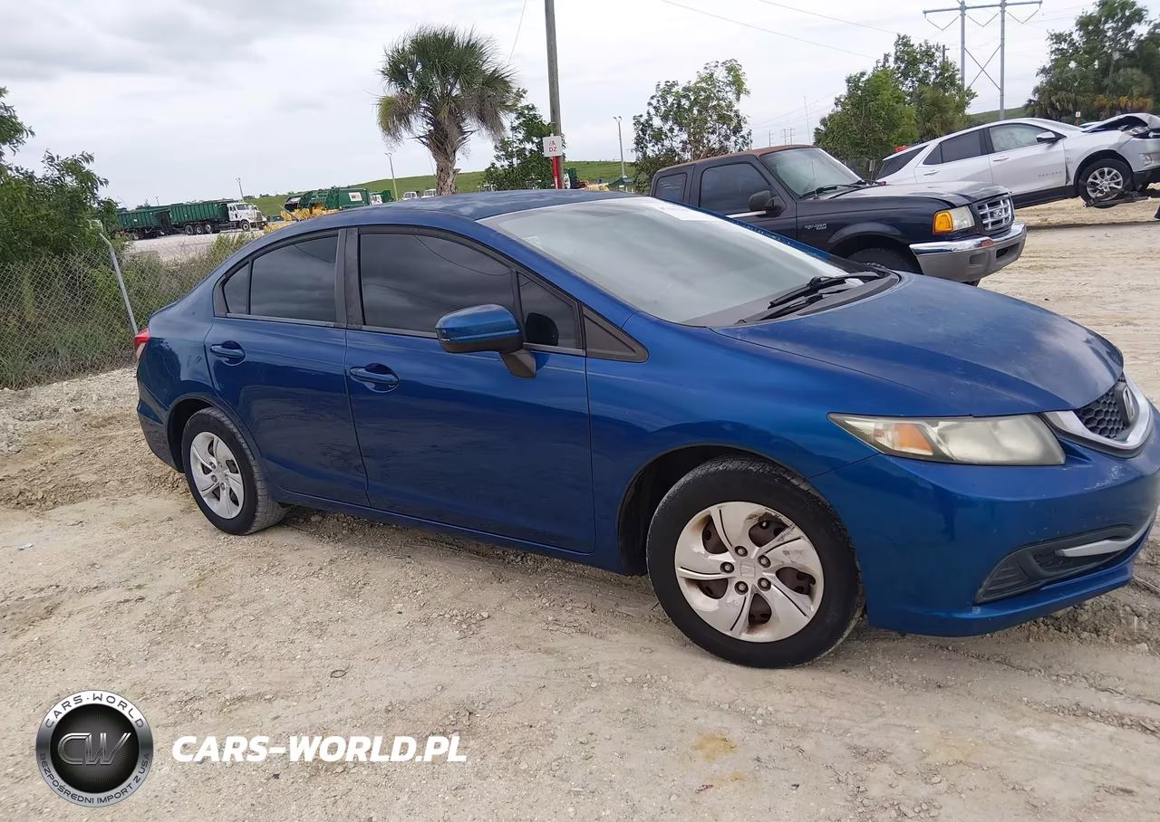 2014 Honda Civic Lx VIN:19XFB2F58EE010907 - 13