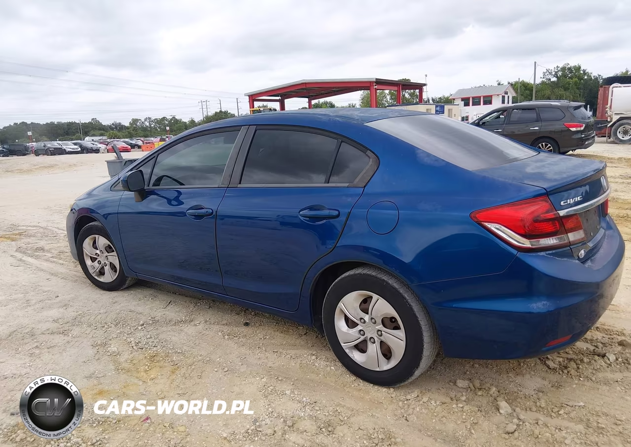 2014 Honda Civic Lx VIN:19XFB2F58EE010907 - 14
