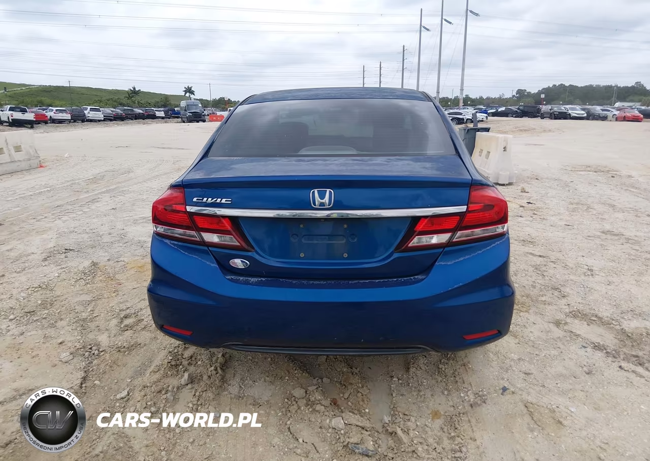2014 Honda Civic Lx VIN:19XFB2F58EE010907 - 16