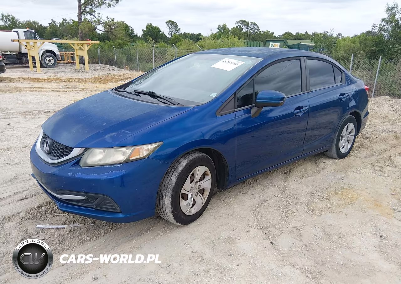 2014 Honda Civic Lx VIN:19XFB2F58EE010907 - 2