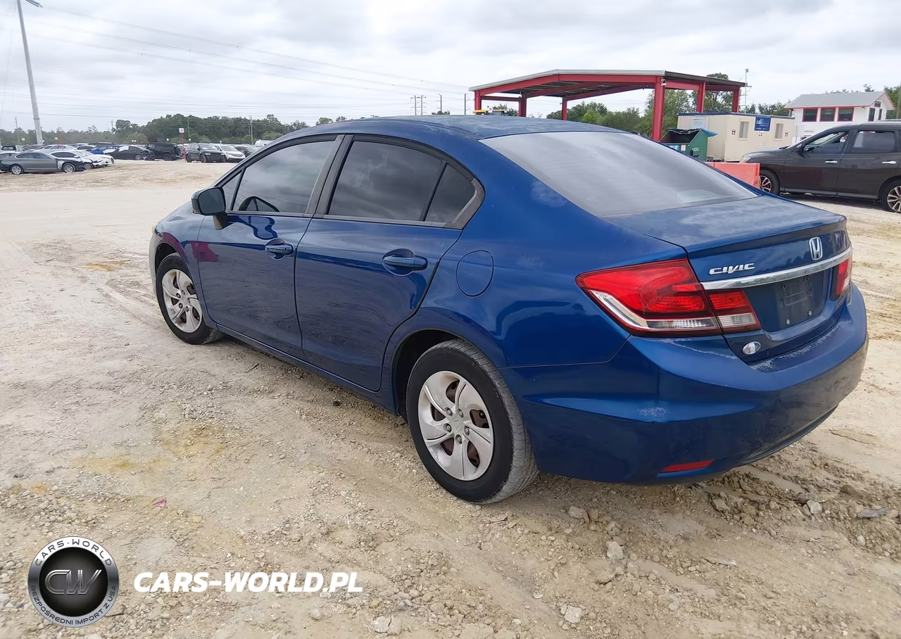 2014 Honda Civic Lx VIN:19XFB2F58EE010907 - 3