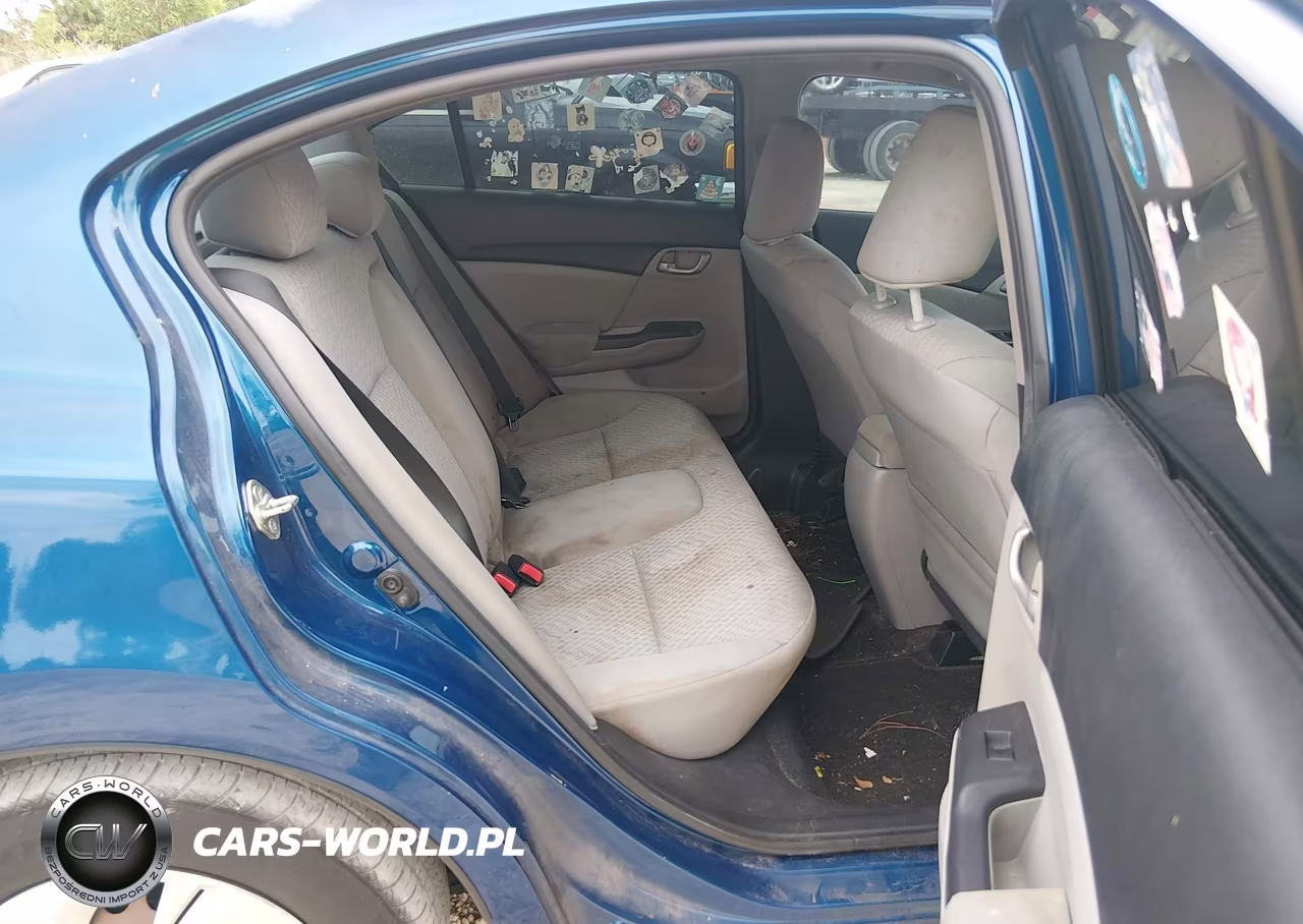 2014 Honda Civic Lx VIN:19XFB2F58EE010907 - 8