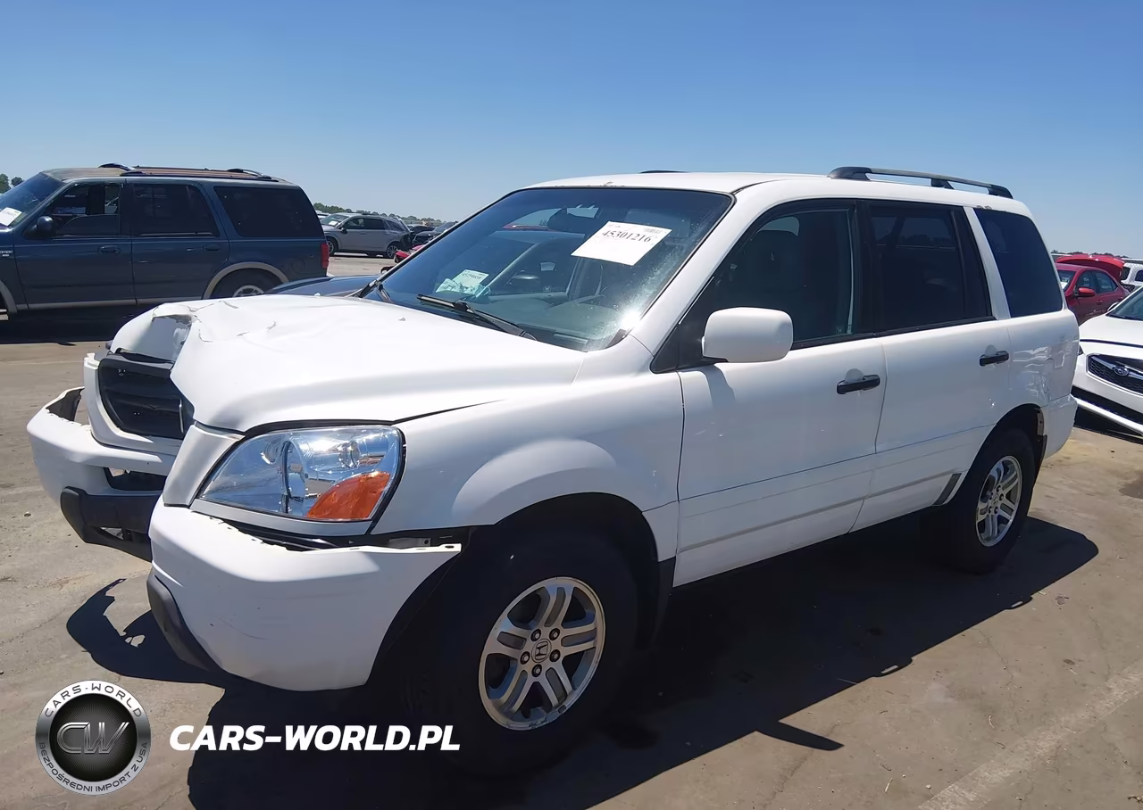 2003 Honda Pilot Ex-L VIN:2HKYF18673H512264 - 2