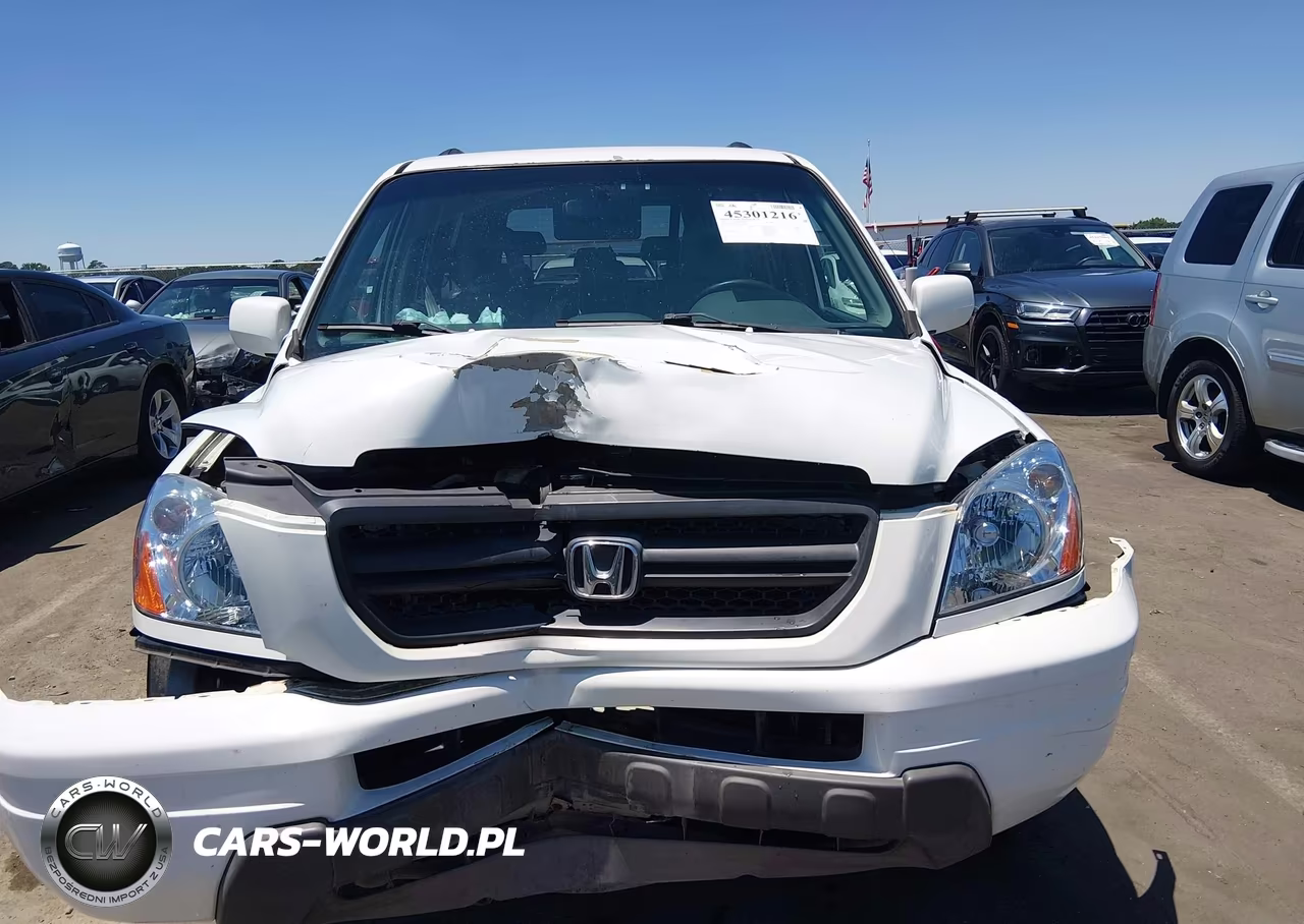 2003 Honda Pilot Ex-L VIN:2HKYF18673H512264 - 6