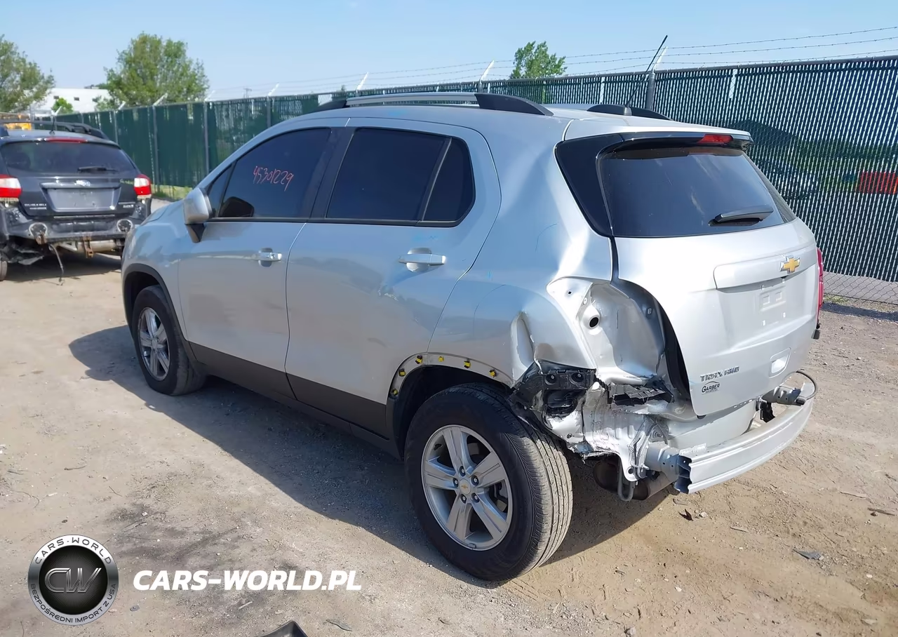 2022 Chevrolet Trax Awd Lt VIN:KL7CJPSMXNB564038 - 3