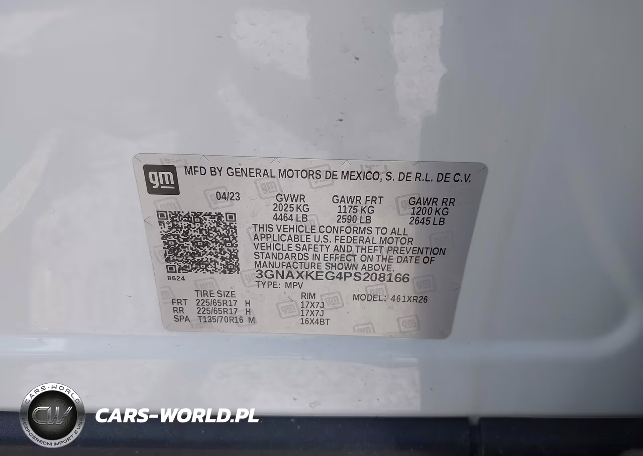 2023 Chevrolet Equinox Fwd Lt VIN:3GNAXKEG4PS208166 - 9