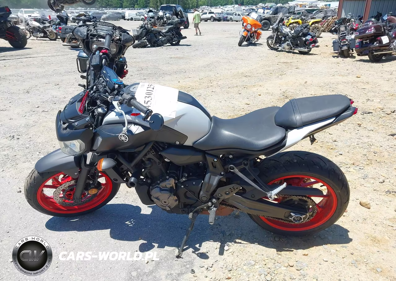 2020 Yamaha Mt07 VIN:JYARM27E3LA005972 - 13