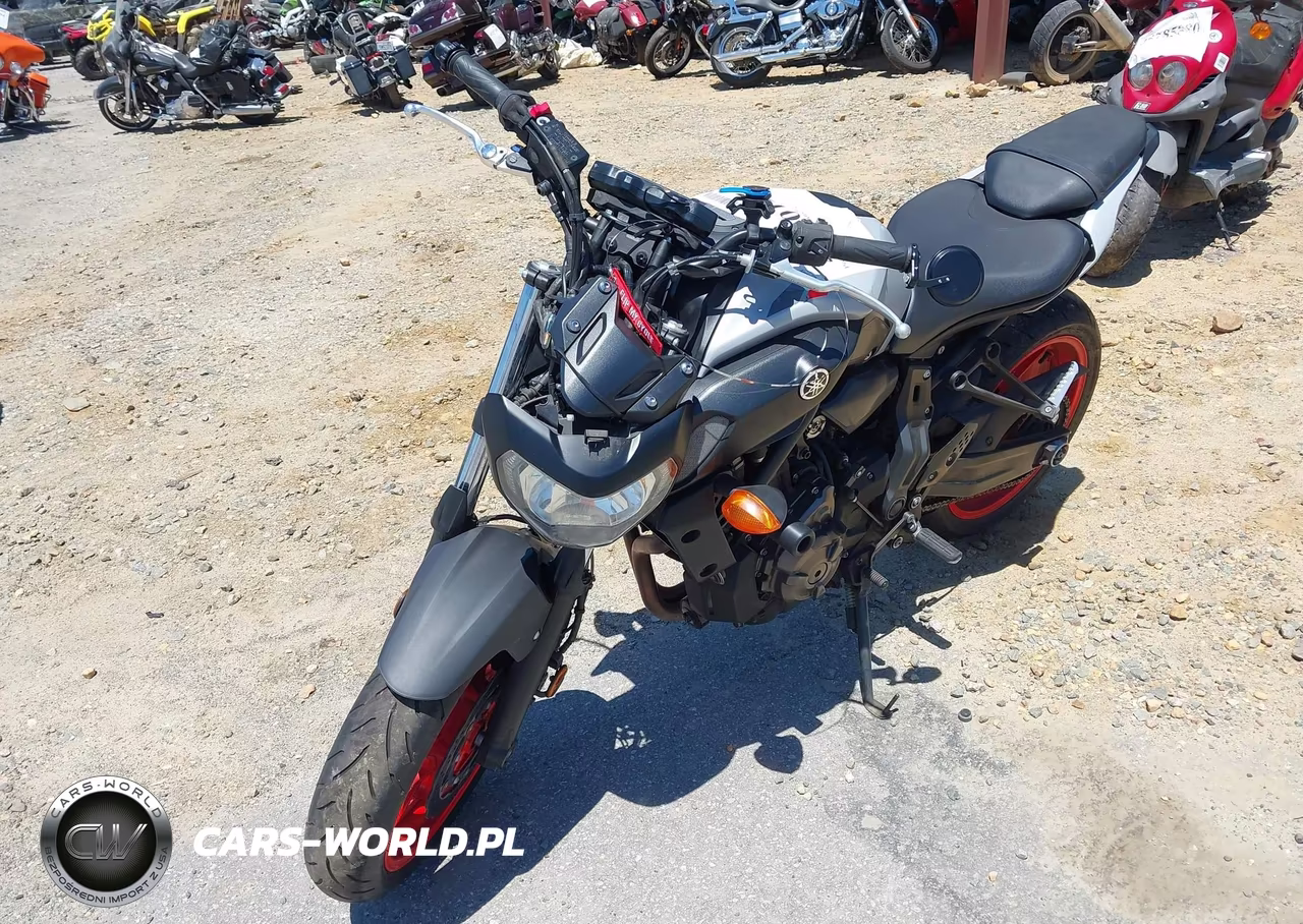 2020 Yamaha Mt07 VIN:JYARM27E3LA005972 - 2