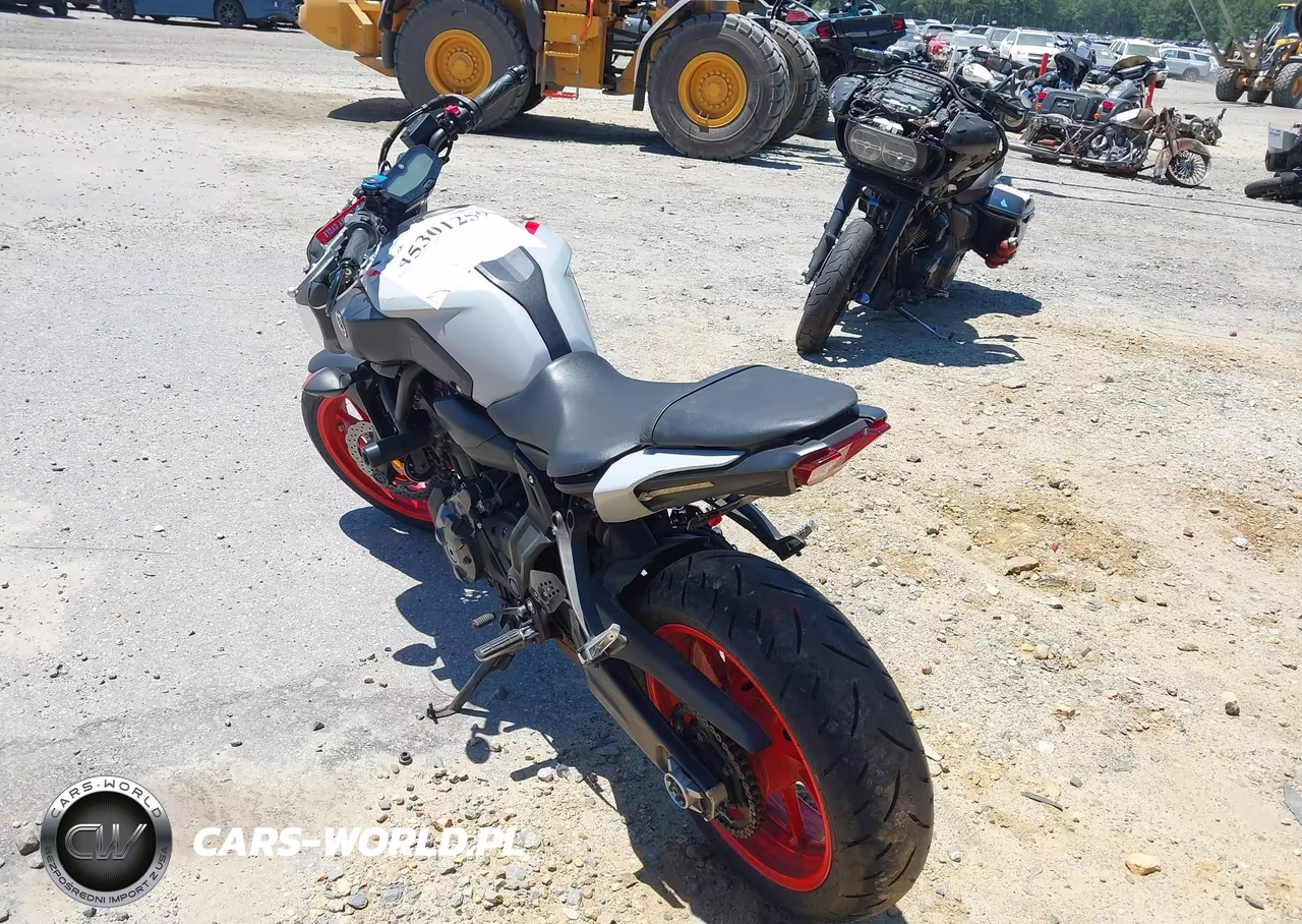 2020 Yamaha Mt07 VIN:JYARM27E3LA005972 - 3