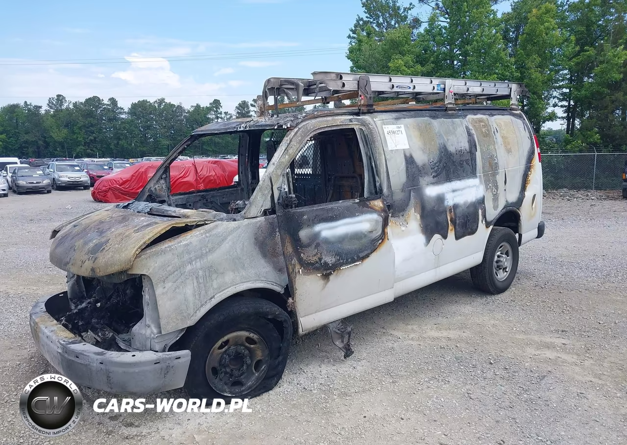 2023 Chevrolet Express Cargo Rwd 2500 Regular Wheelbase Wt VIN:1GCWGAFP7P1115618 - 2