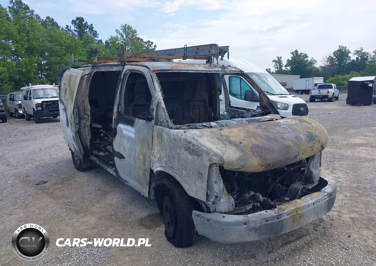 2023 Chevrolet Express Cargo Rwd 2500 Regular Wheelbase Wt VIN:1GCWGAFP7P1115618 - 6