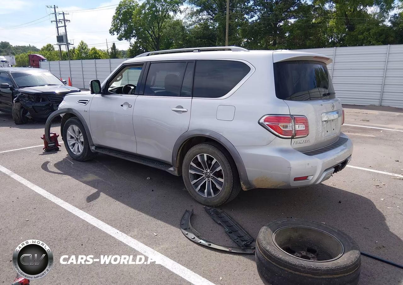 2017 Nissan Armada Sl VIN:JN8AY2NC2H9508204 - 3
