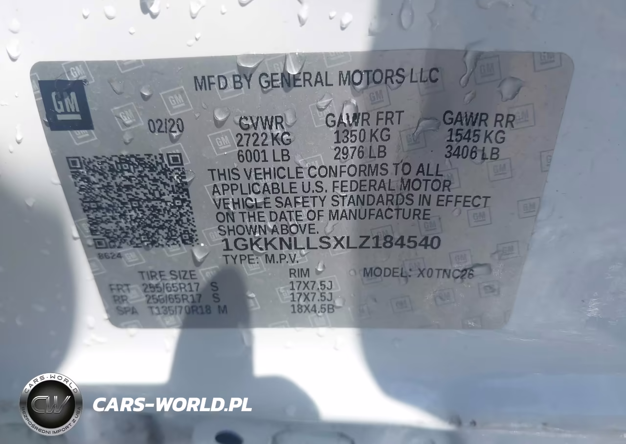 2020 GMC Acadia Awd At4 VIN:1GKKNLLSXLZ184540 - 9