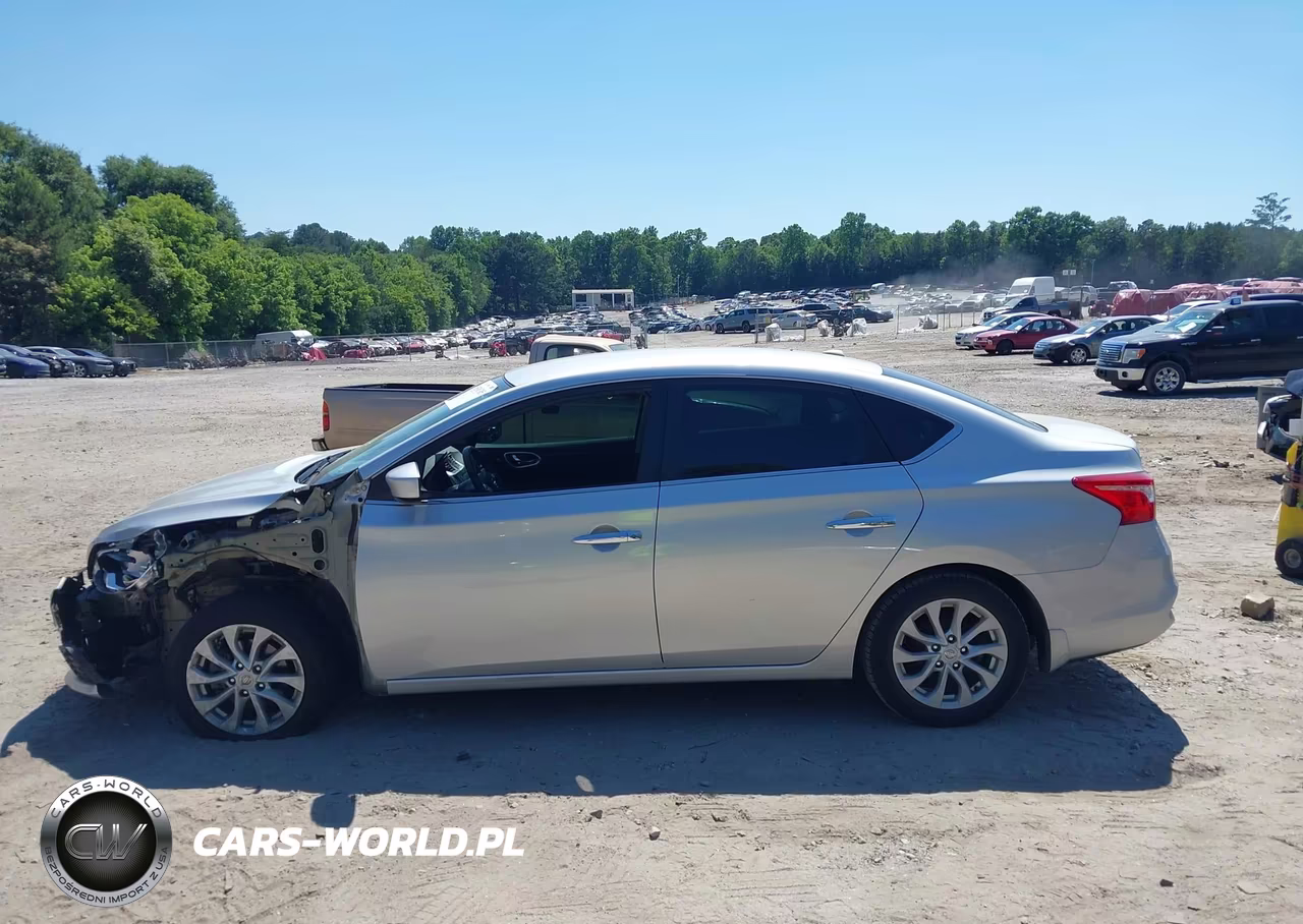 2019 Nissan Sentra Sv VIN:3N1AB7AP1KY255996 - 14