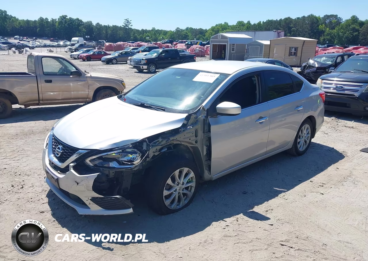 2019 Nissan Sentra Sv VIN:3N1AB7AP1KY255996 - 2