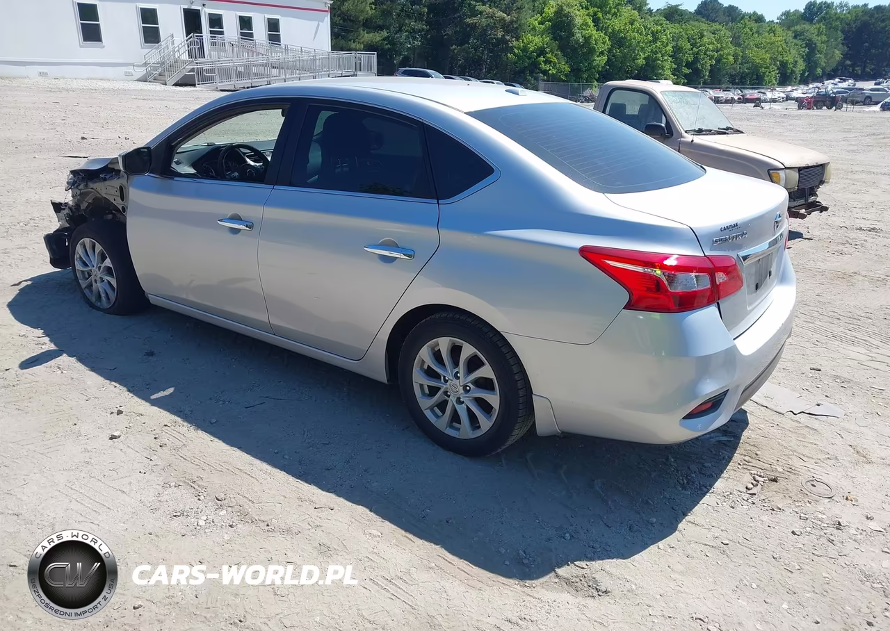 2019 Nissan Sentra Sv VIN:3N1AB7AP1KY255996 - 3