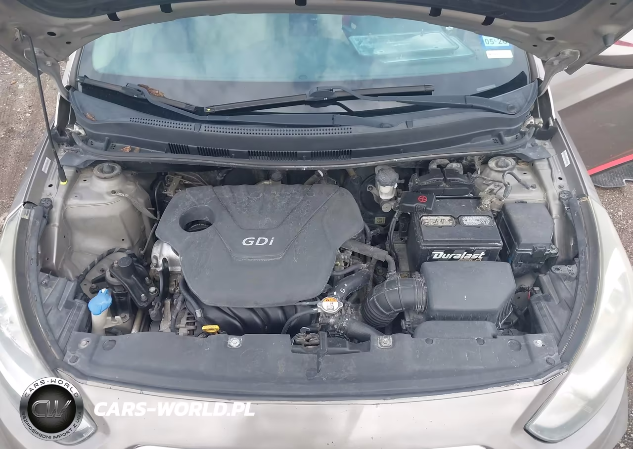 2013 Hyundai Accent Gls VIN:KMHCT4AE1DU349491 - 10