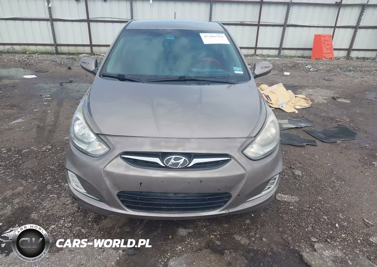 2013 Hyundai Accent Gls VIN:KMHCT4AE1DU349491 - 12