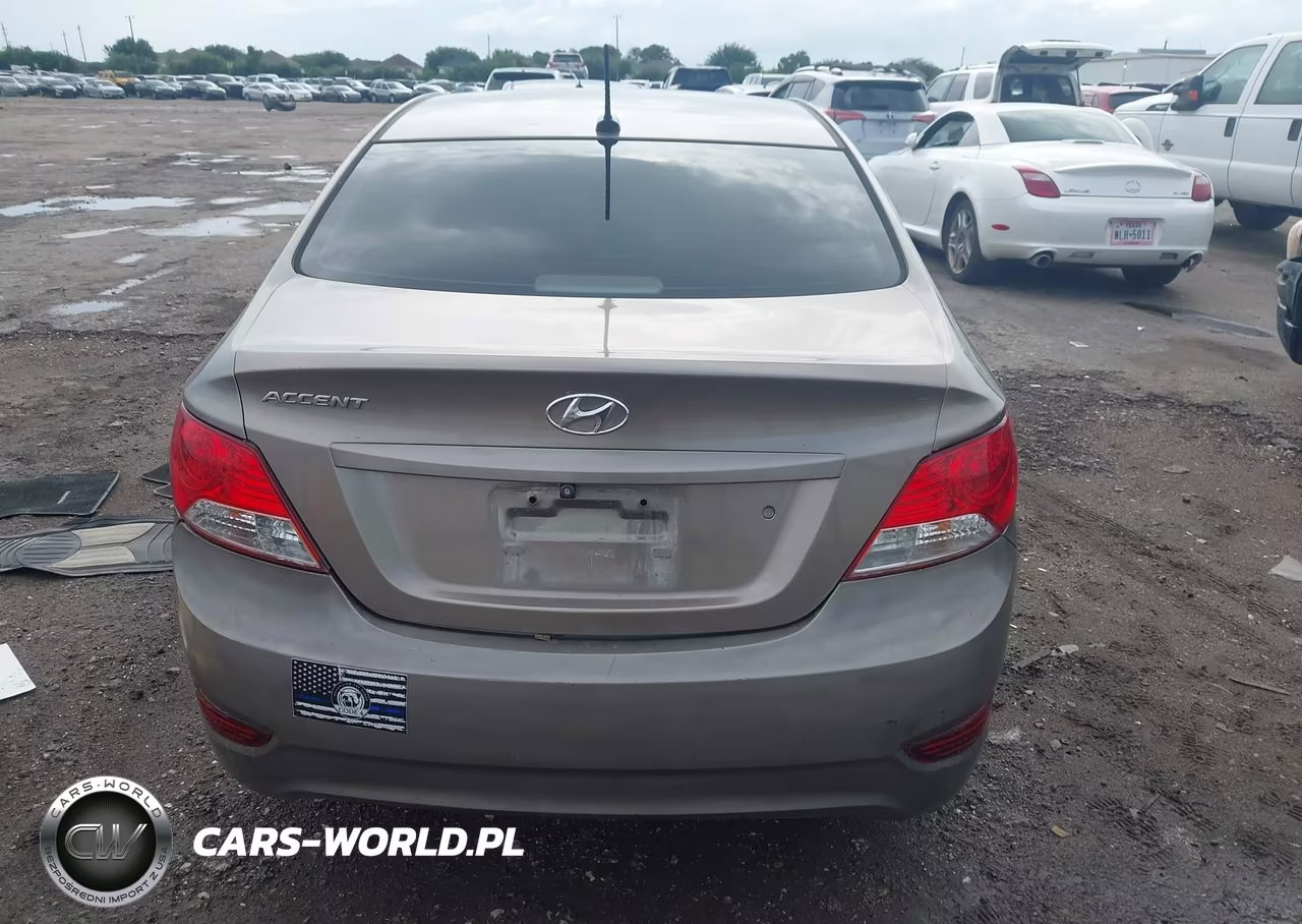 2013 Hyundai Accent Gls VIN:KMHCT4AE1DU349491 - 16