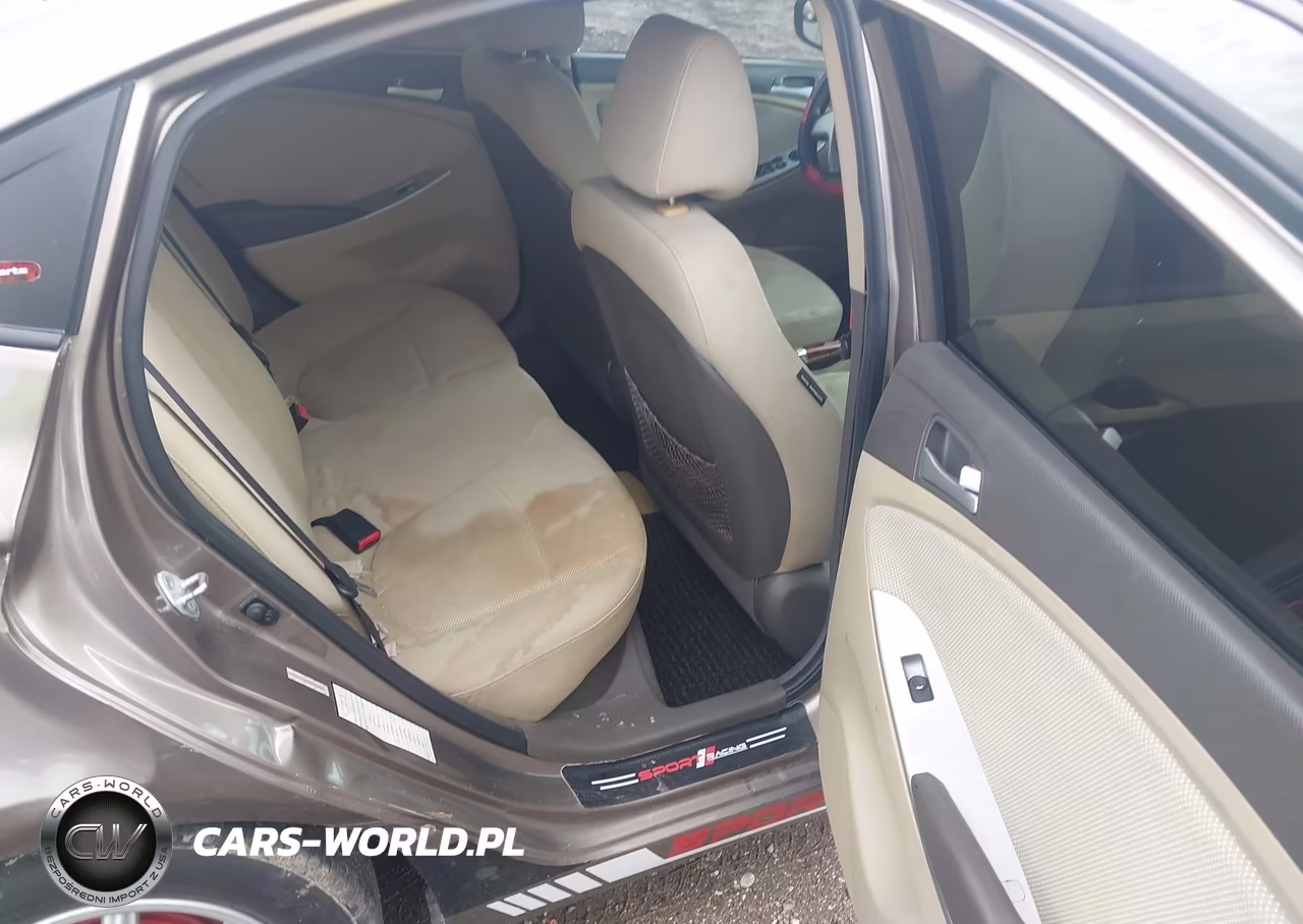 2013 Hyundai Accent Gls VIN:KMHCT4AE1DU349491 - 8