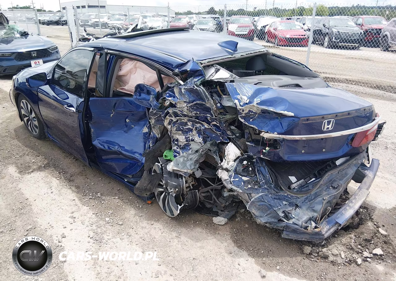 2017 Honda Accord Hybrid Touring VIN:JHMCR6F74HC013885 - 6