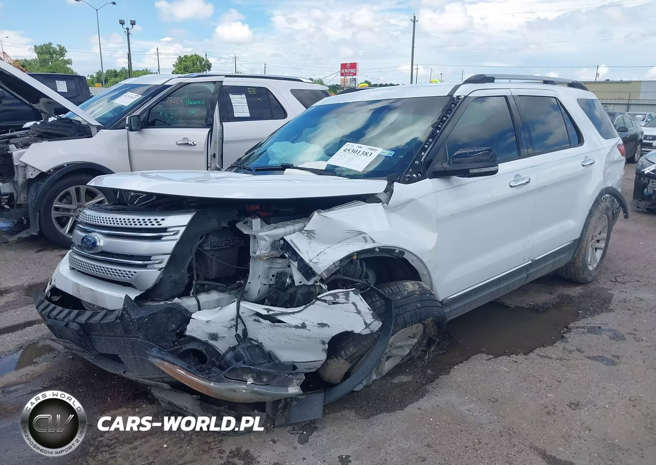 2015 Ford Explorer Xlt VIN:1FM5K7D80FGC48852 - 2