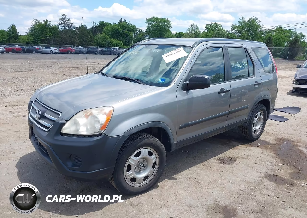 2006 Honda Cr-V Lx VIN:JHLRD68596C004394 - 2
