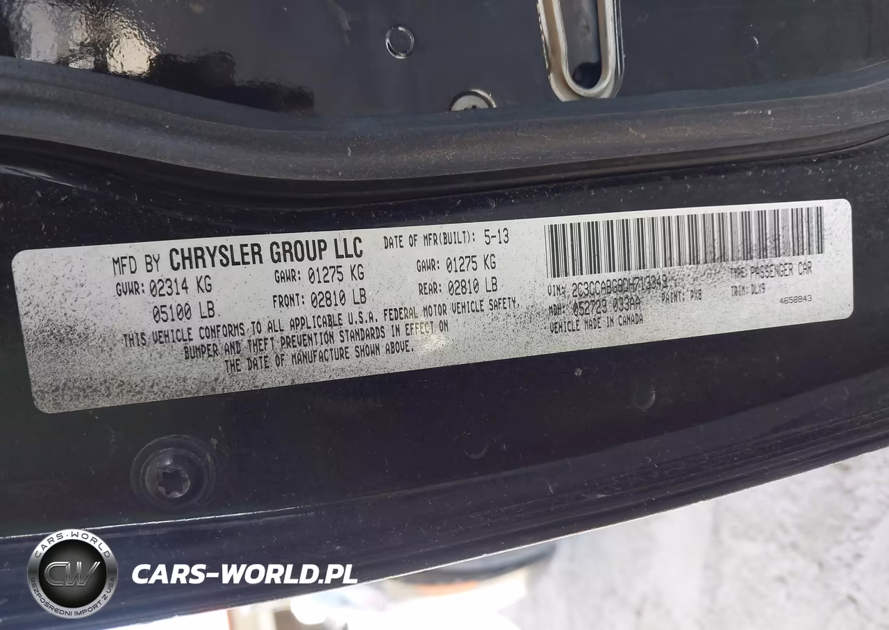 2013 Chrysler 300 300S VIN:2C3CCABG8DH713349 - 9