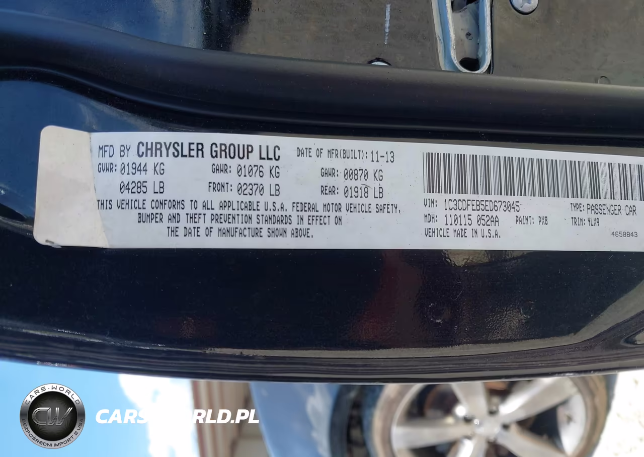 2014 Dodge Dart Gt VIN:1C3CDFEB5ED673045 - 9
